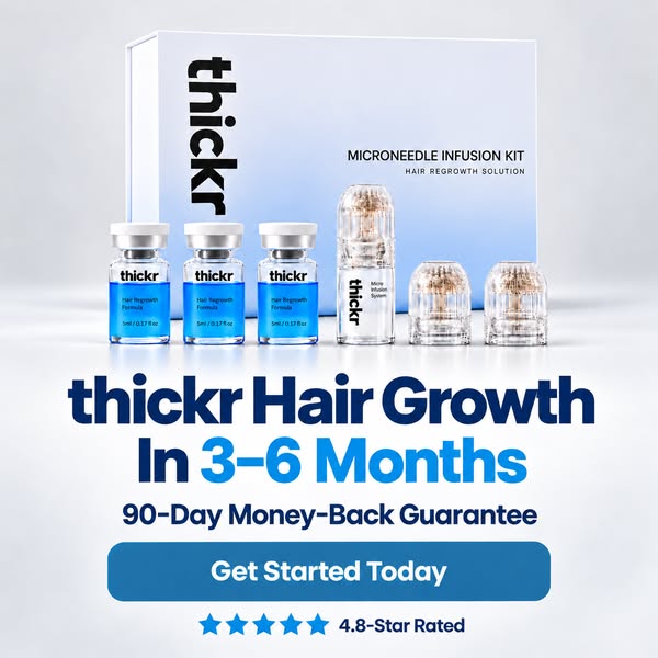 Noticing more scalp than you used to?