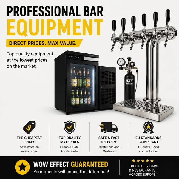 Commercial Bar & Restaurant Equipment | BarEquip.Pro