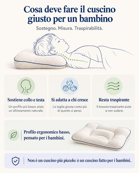 Serenia • Il Cuscino Posturale per Bambini