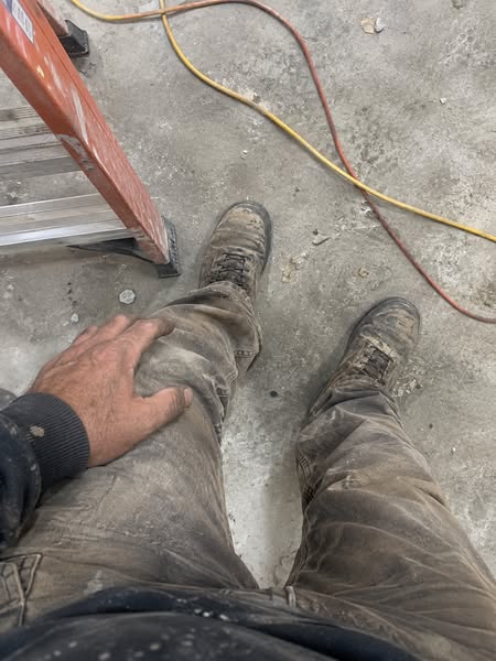 Tradesmen with knee pain, read this