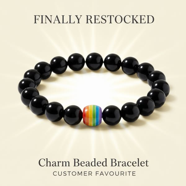 Charm Beaded Bracelet