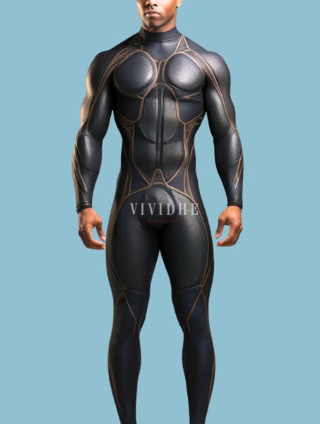 Coal Warrior Male Costume