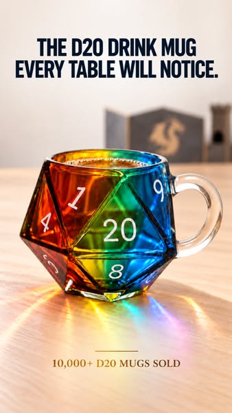 The Ultimate D20 Mug