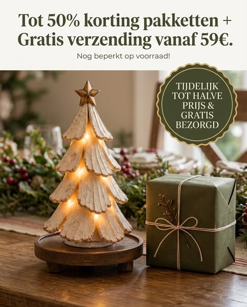 Een klein vintage gloedje voor Kerstmis