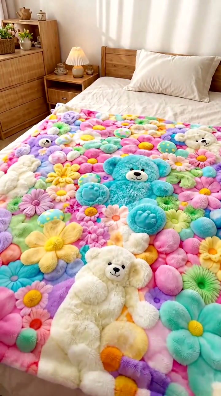 Decorative Soft Plush Throw Blanket