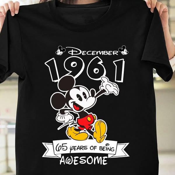 Anúncio de Vintage Birth Year T-Shirts