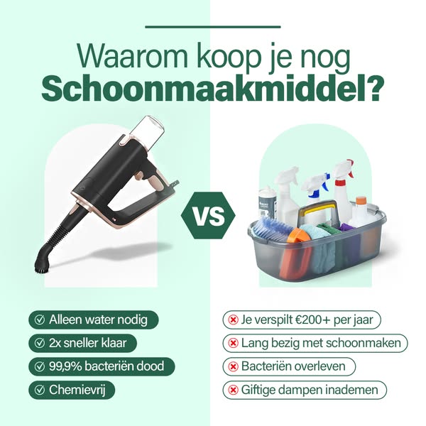 Schoon huis zonder chemie