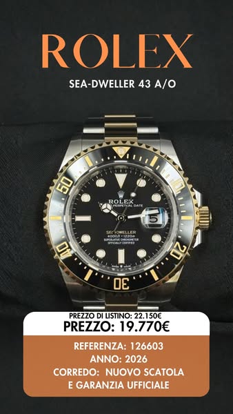 Rolex Sea Dweller 43mm