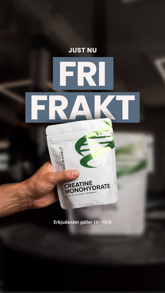 Passa på med fri frakt!