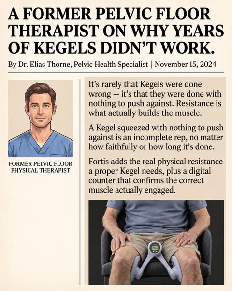 Give Your Kegels Something to Push Against
