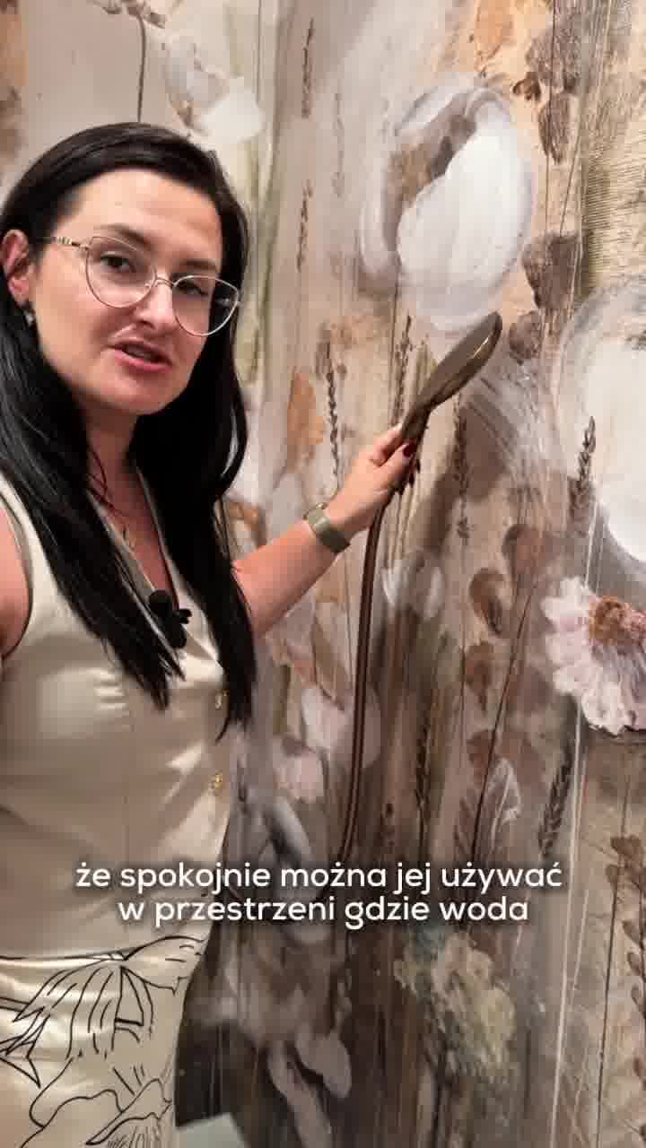 Aqua Zone - system wodoodpornych tapet pod prysznic