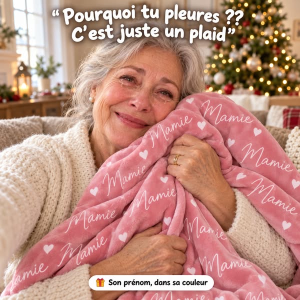 Un plaid chacun, à son prénom