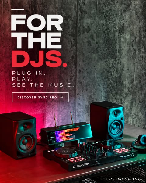 PETRU Sync PRO — See Your Music