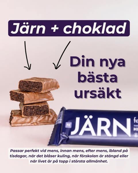 Choklad + järn = sant?