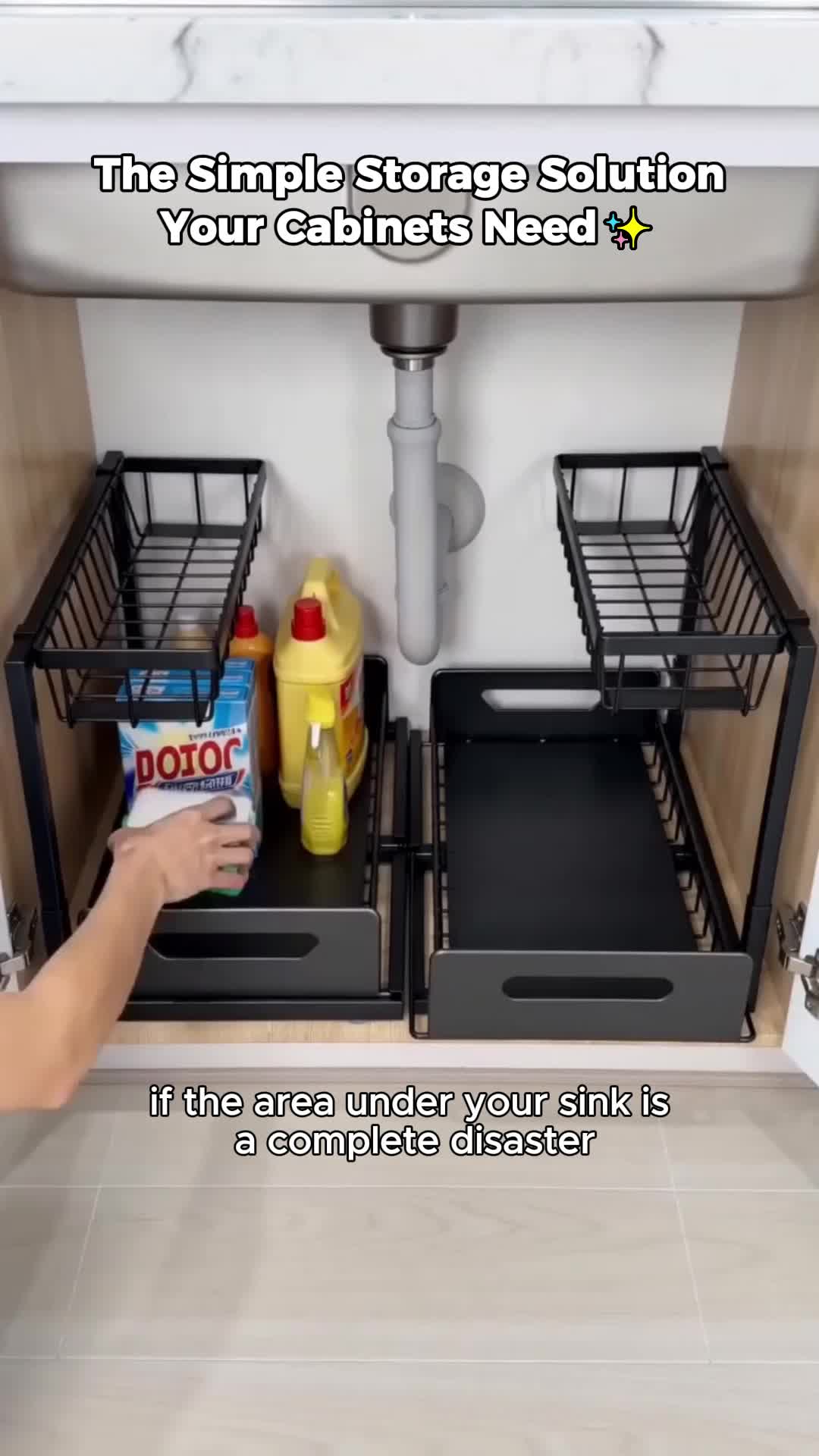 Under-Sink Chaos SOLVED!
