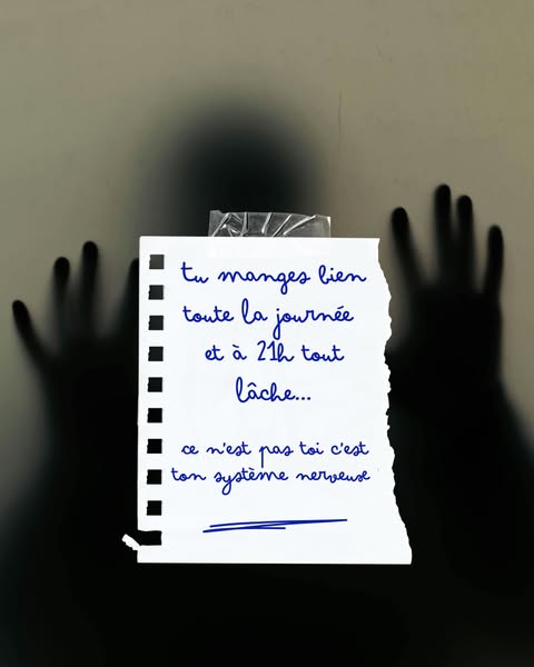 Bien mangé toute la journée, frigo ouvert le soir -> Ce paradoxe a une sortie.
