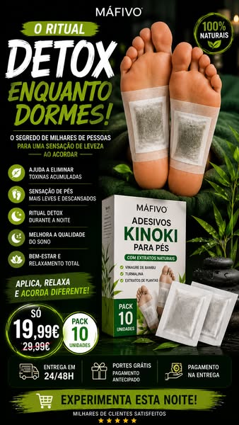 Detox enquanto dormes | Pack 10