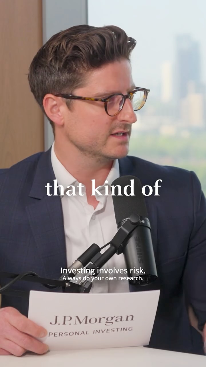 Anúncio de J.P. Morgan Personal Investing