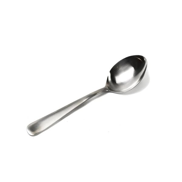 Genuine Swedish army stainless steel soup spoon 1 piece military surplus NEW