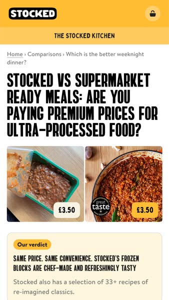 What's really in supermarket ready meals?