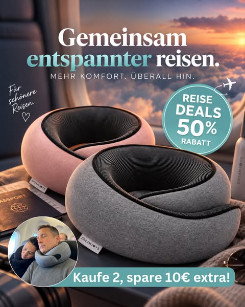 Doppelter Komfort im 2er-Set