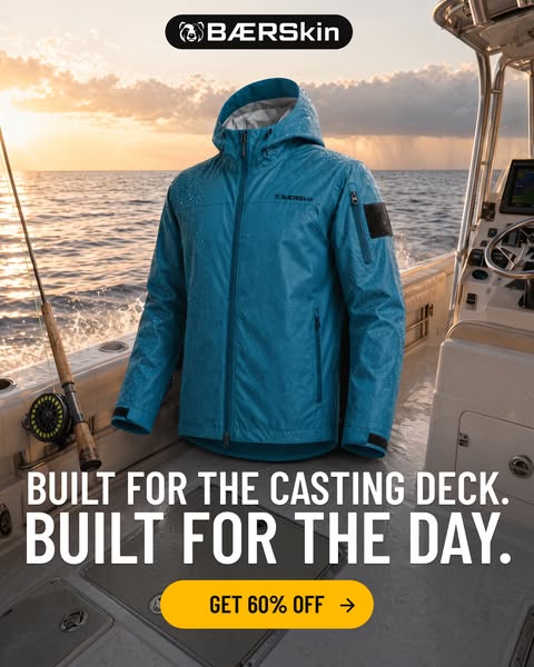 Built for the Casting Deck. Built for the Day.