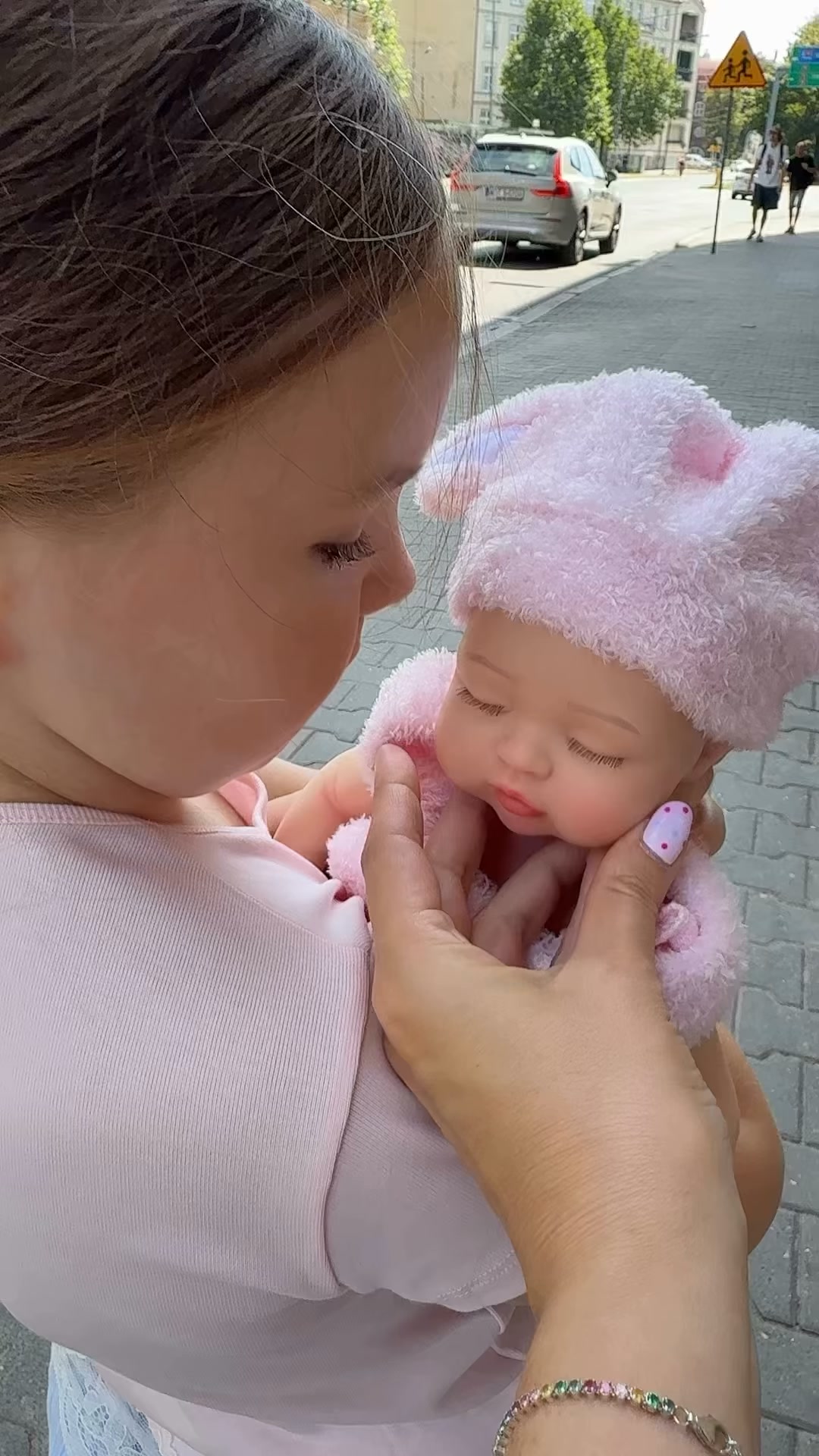 She Couldn’t Stop Holding Her