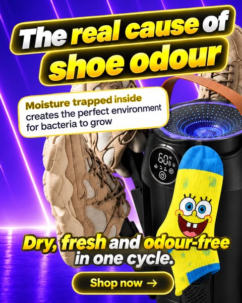 Dry Shoes, No Matter How Many Times It Rains