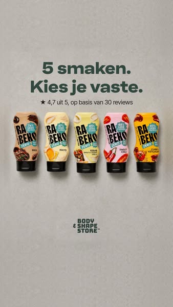 5 smaken. Kies je vaste.