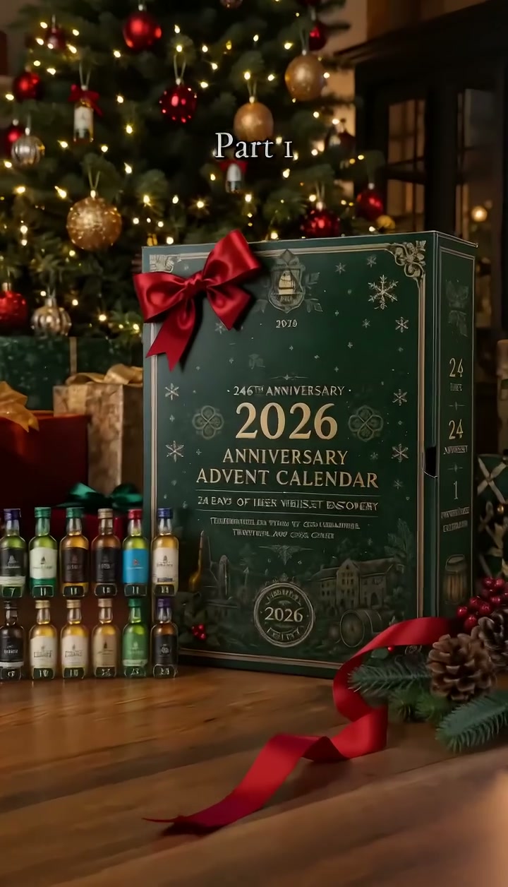 A Countdown Calendar Made For True Whiskey Moments.
