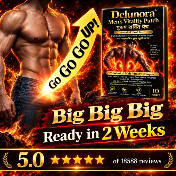 ONLY TODAY: Buy 5 Get 5 FREE Delunora® Men's Vitality Patch
