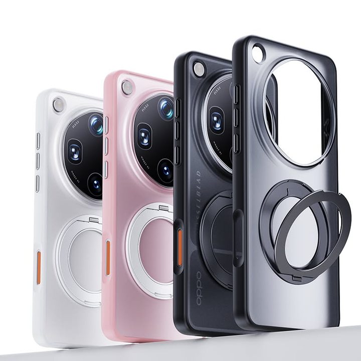Translucent Frosted Swivel Stand Case