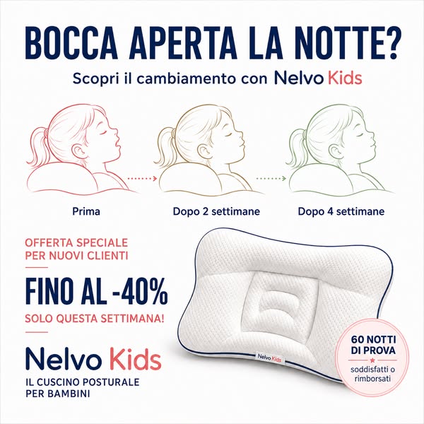 Tuo figlio dorme male? Forse è il cuscino