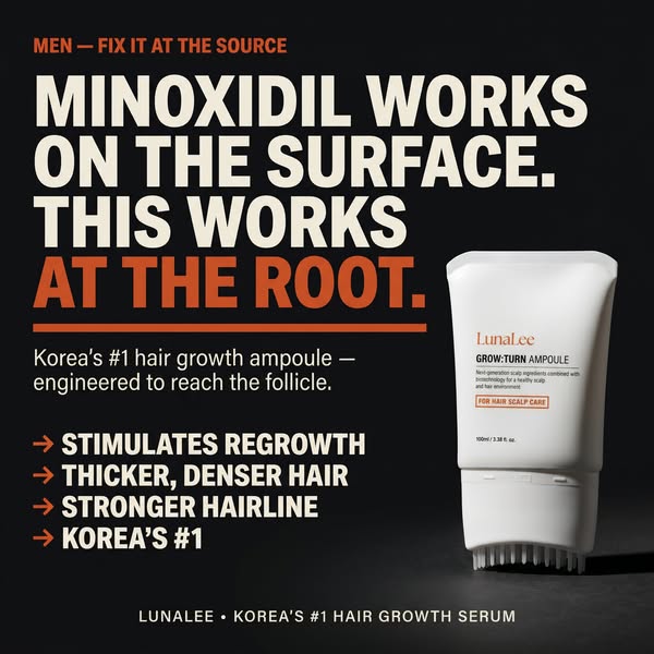Korea's #1 Hair Growth Serum For Men