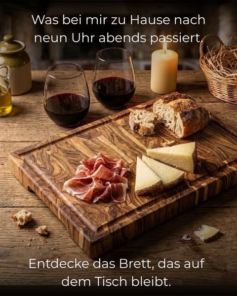 Das Brett, an dem alle sitzen bleiben