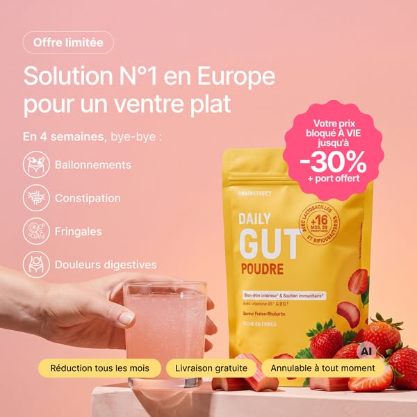 Jusqu'à -30% par sachet
