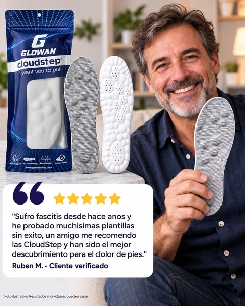 "El mejor descubrimiento para mis pies" — Rubén M.
