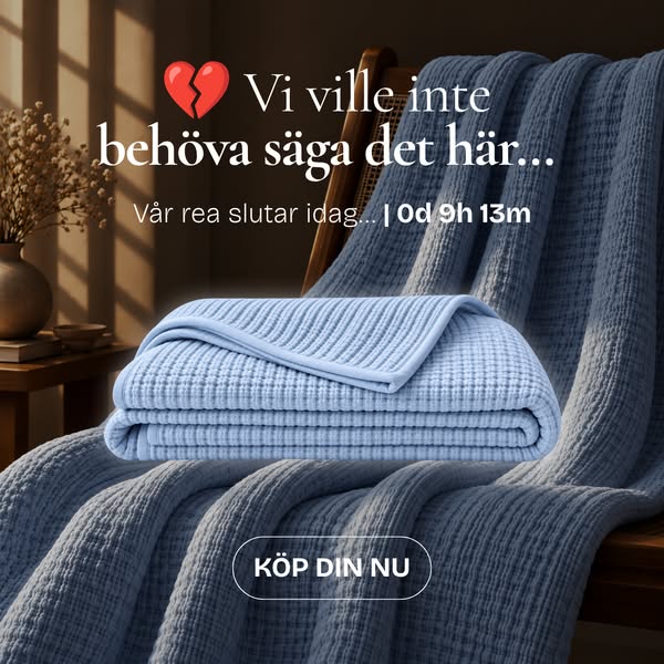 Skön värme utan att kännas tung eller kvav!