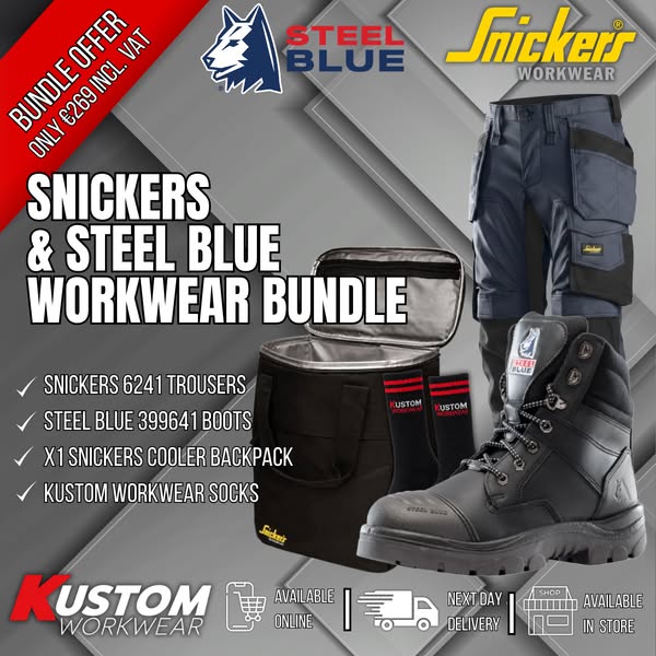 Snickers & Steel Blue Workwear Bundle | €269