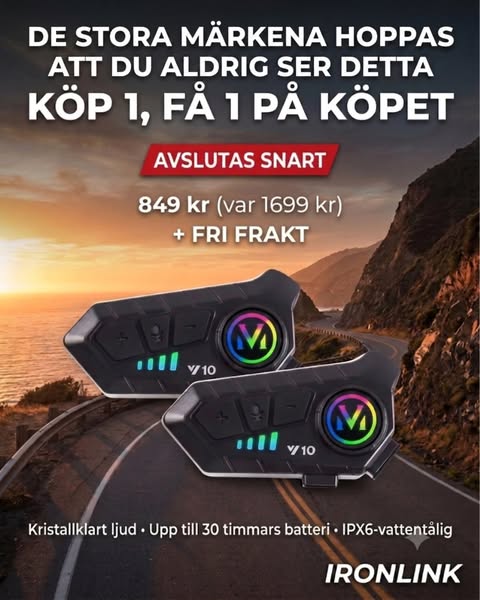 KÖP 1, FÅ 1 GRATIS till din åkkompis