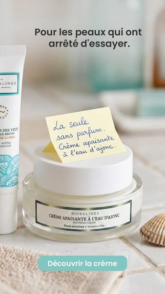 Crème apaisante à l'eau d'ajonc bio