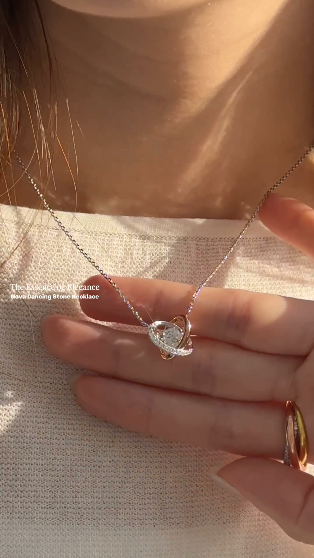 Nova Dancing Stone necklace