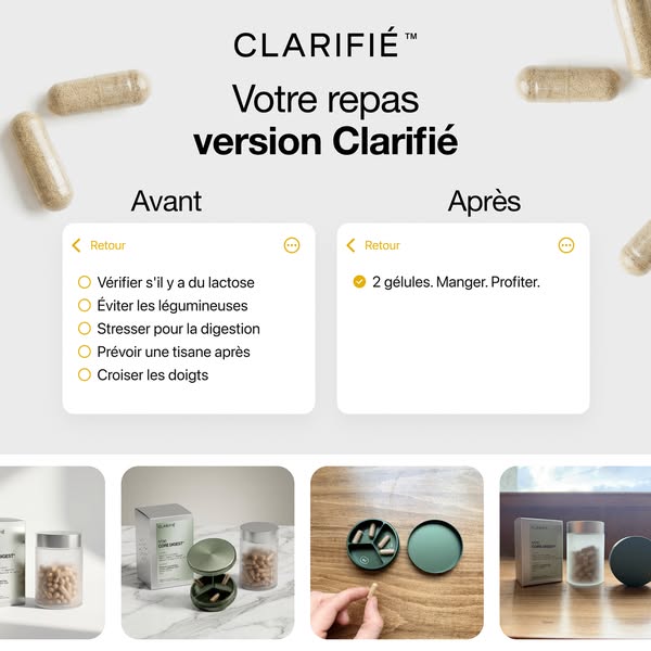 Digérez mieux dès le 1er repas