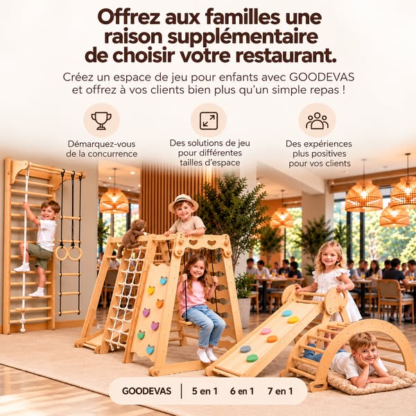 Goodevas pour les professionnels | Espaces de jeu pour enfants