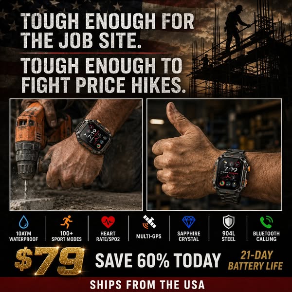 $79. GPS. 21-Day Battery. Waterproof. Calls & Notifications on your wrist. Health tracking 24/7.