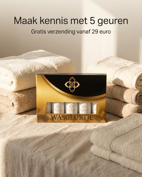 Wasparfum proefpakket — vanaf €14,95