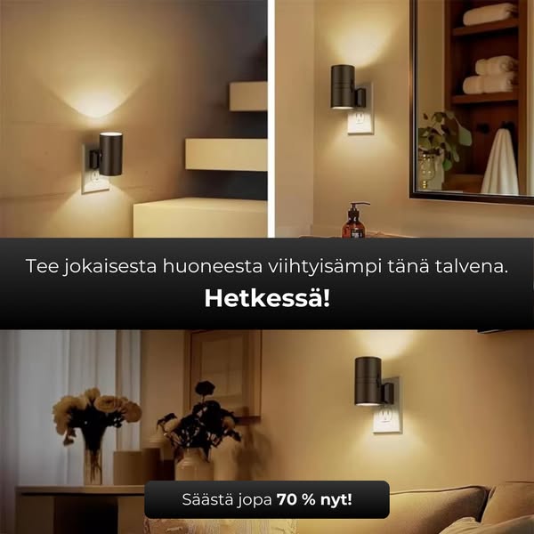 Lamppu, joka syttyy itsestään – joka ilta