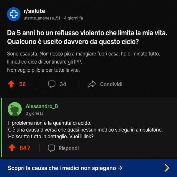 IL TUO STOMACO NON PRODUCE TROPPO ACIDO