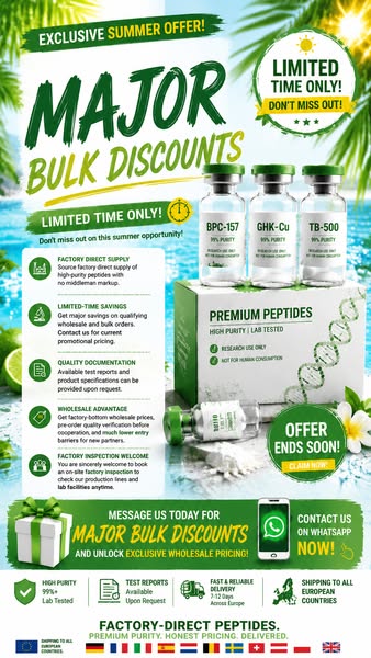 MASSIVE PEPTIDE PRICE DROP!