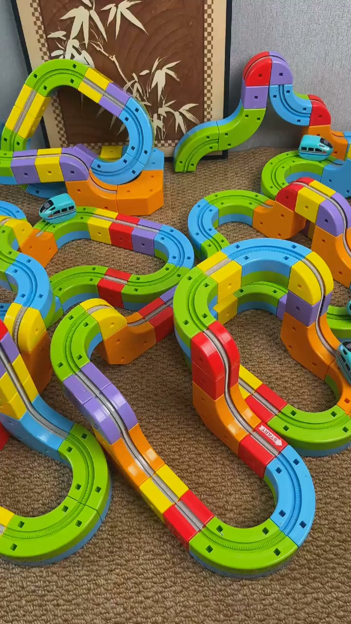 They build it. The train runs their way